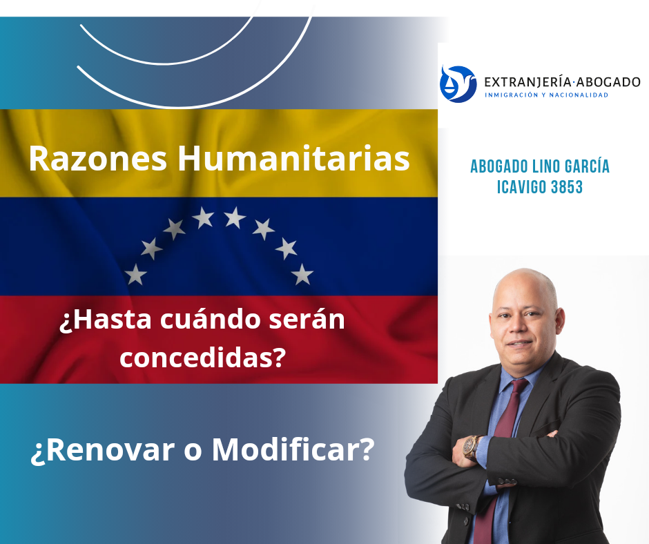 Razones humanitarias para venezolanos en España
