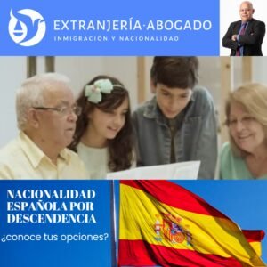 nacionalidad española por descendencia